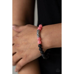 Modern Mediation Pink Urban Bracelet - Paparazzi - Dare2bdazzlin N Jewelry