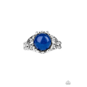 Mojave Treasure Blue Ring - Paparazzi - Dare2bdazzlin N Jewelry