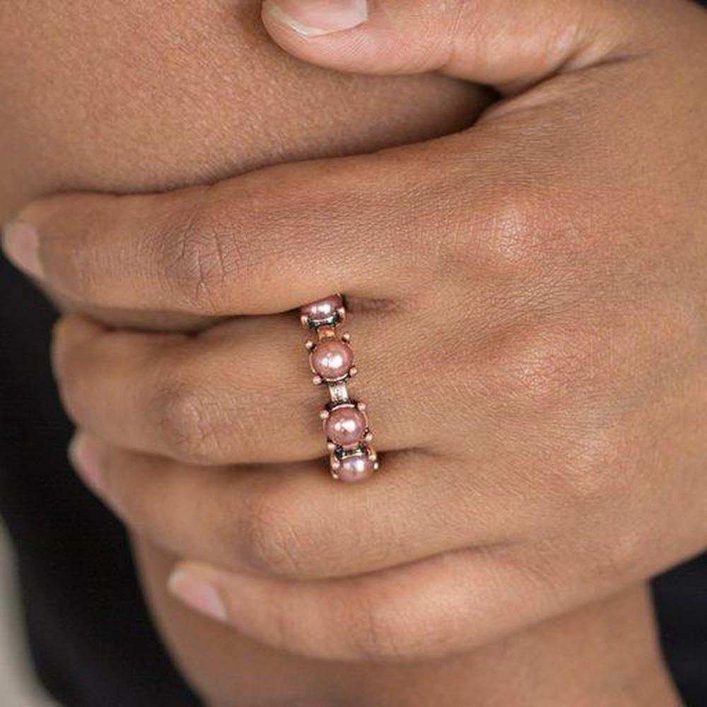 More Or PRICELESS - Copper Rings - Paparazzi - Dare2bdazzlin N Jewelry