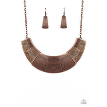 Load image into Gallery viewer, More Roar - Copper Necklace - Paparazzi - Dare2bdazzlin N Jewelry
