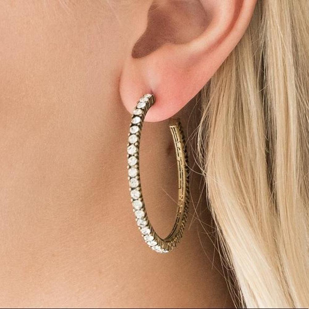 Must be the Money Earrings - Paparazzi - Dare2bdazzlin N Jewelry