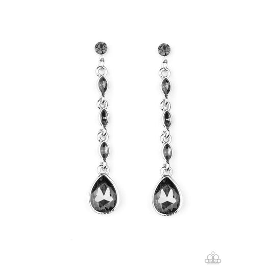 Must Love Diamonds - Silver Earring - Paparazzi - Dare2bdazzlin N Jewelry