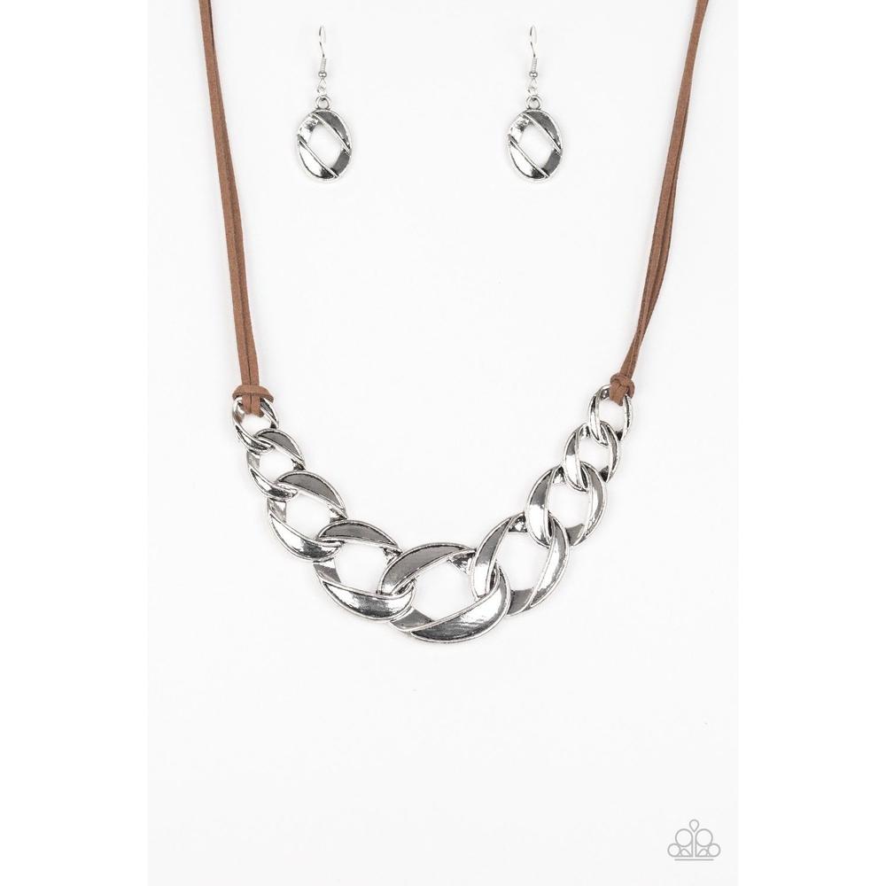 Naturally Nautical Brown Necklace - Paparazzi - Dare2bdazzlin N Jewelry