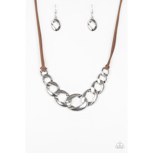 Naturally Nautical Brown Necklace - Paparazzi - Dare2bdazzlin N Jewelry