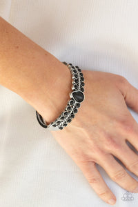 Nature Resort - Black Bracelet - Paparazzi - Dare2bdazzlin N Jewelry