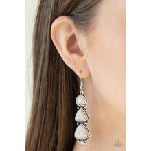Load image into Gallery viewer, New Frontier - White Earring - Paparazzi - Dare2bdazzlin N Jewelry
