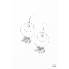 Load image into Gallery viewer, New York Attraction - Silver Earrings - Paparazzi - Dare2bdazzlin N Jewelry
