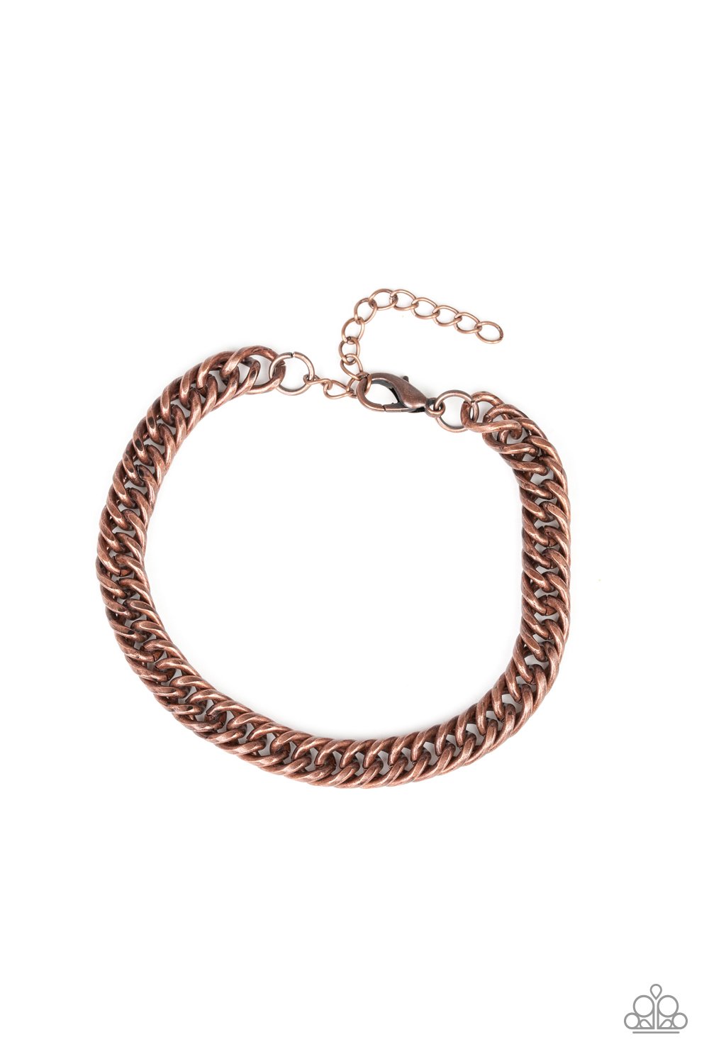 Next Man Up - Copper Bracelet - Paparazzi - Dare2bdazzlin N Jewelry