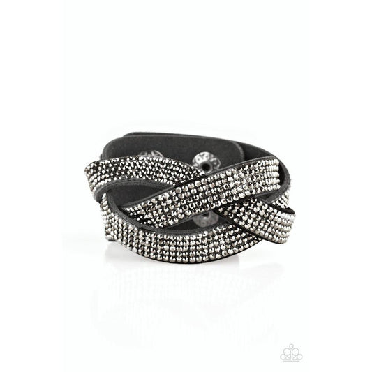 Nice Girls Finish Last - Black Bracelet - Paparazzi - Dare2bdazzlin N Jewelry