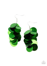 Load image into Gallery viewer, Now You SEQUIN It - Green Earring - Paparazzi - Dare2bdazzlin N Jewelry
