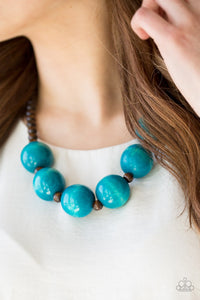 Oh My Miami - Blue Necklace - Paparazzi - Dare2bdazzlin N Jewelry