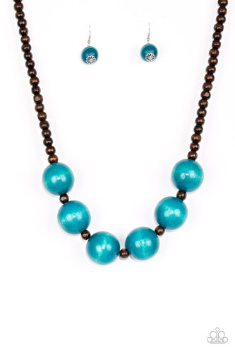 Oh My Miami - Blue Necklace - Paparazzi - Dare2bdazzlin N Jewelry