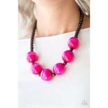 Load image into Gallery viewer, Oh My Miami Pink Necklace - Paparazzi - Dare2bdazzlin N Jewelry
