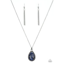 Load image into Gallery viewer, On The Home FRONTIER - Blue Necklace  - Paparazzi - Dare2bdazzlin N Jewelry
