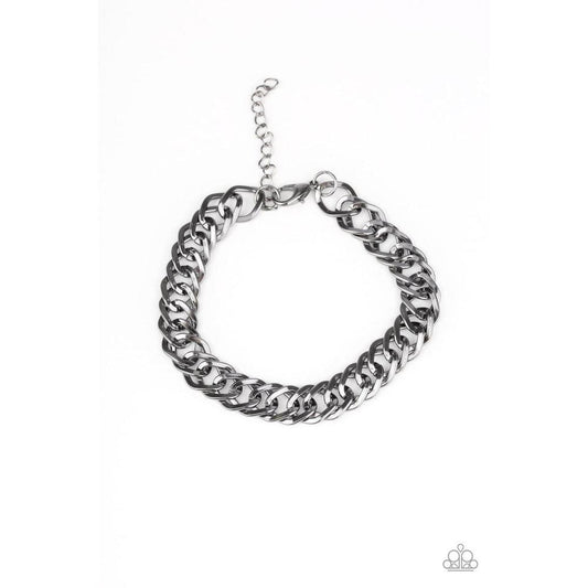 On the Ropes Black Bracelet - Paparazzi - Dare2bdazzlin N Jewelry