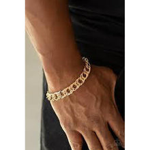 Load image into Gallery viewer, On the Ropes Gold Bracelet - Paparazzi - Dare2bdazzlin N Jewelry
