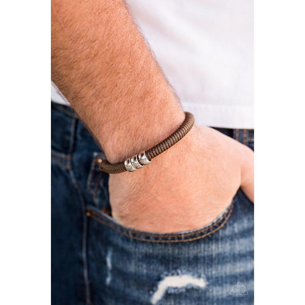 One For The Trail - Brown Bracelet - Paparazzi - Dare2bdazzlin N Jewelry