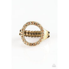 Load image into Gallery viewer, One-GLAM Band - Brass Ring - Paparazzi - Dare2bdazzlin N Jewelry
