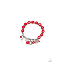 Load image into Gallery viewer, One True Love Red Bracelet - Paparazzi - Dare2bdazzlin N Jewelry
