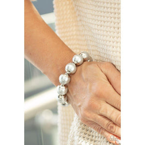 One Woman Show Silver Bracelet - Paparazzi - Dare2bdazzlin N Jewelry