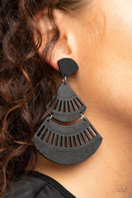 Load image into Gallery viewer, Oriental Oasis - Black Earring - Paparazzi - Dare2bdazzlin N Jewelry
