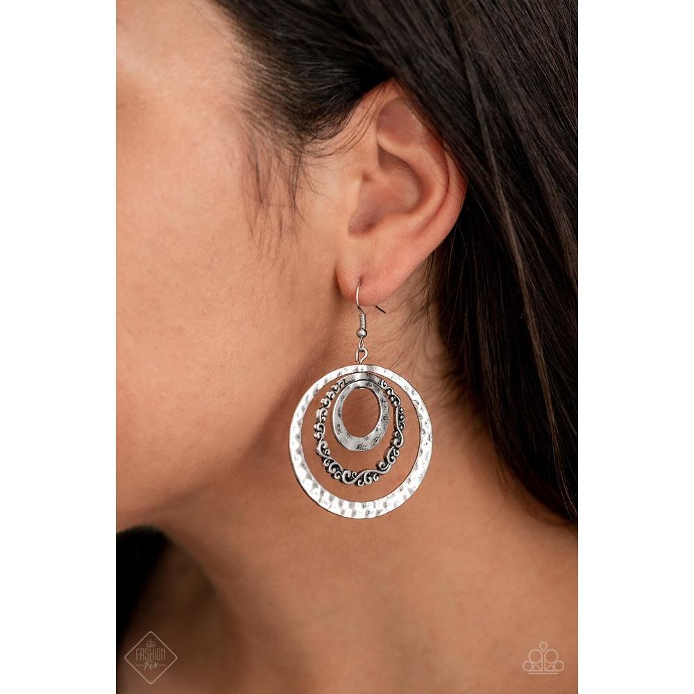 Out of Control Shimmer Earrings - Paparazzi - Dare2bdazzlin N Jewelry