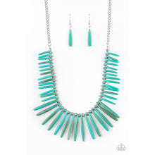 Load image into Gallery viewer, Out of My Element - Blue Necklace - Paparazzi - Dare2bdazzlin N Jewelry
