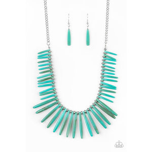 Out of My Element - Blue Necklace - Paparazzi - Dare2bdazzlin N Jewelry