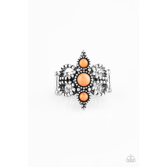 Outback Oasis Orange Ring - Paparazzi - Paparazzi - Dare2bdazzlin N Jewelry