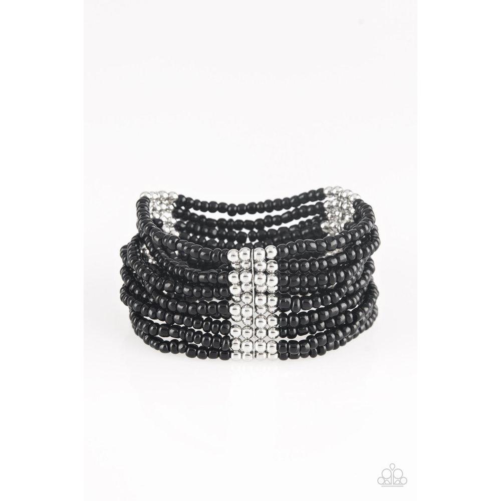 Outback Odyssey Black Bracelet - Paparazzi - Dare2bdazzlin N Jewelry