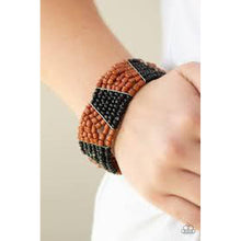 Load image into Gallery viewer, Outback Outing Black Bracelet - Paparazzi - Dare2bdazzlin N Jewelry
