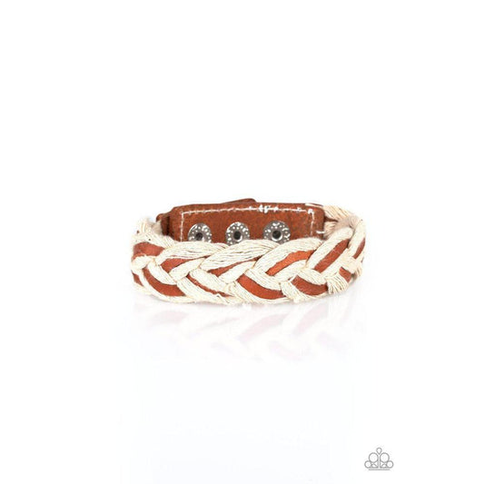 Outback Outlaw Brown Urban Bracelet - Paparazzi - Dare2bdazzlin N Jewelry