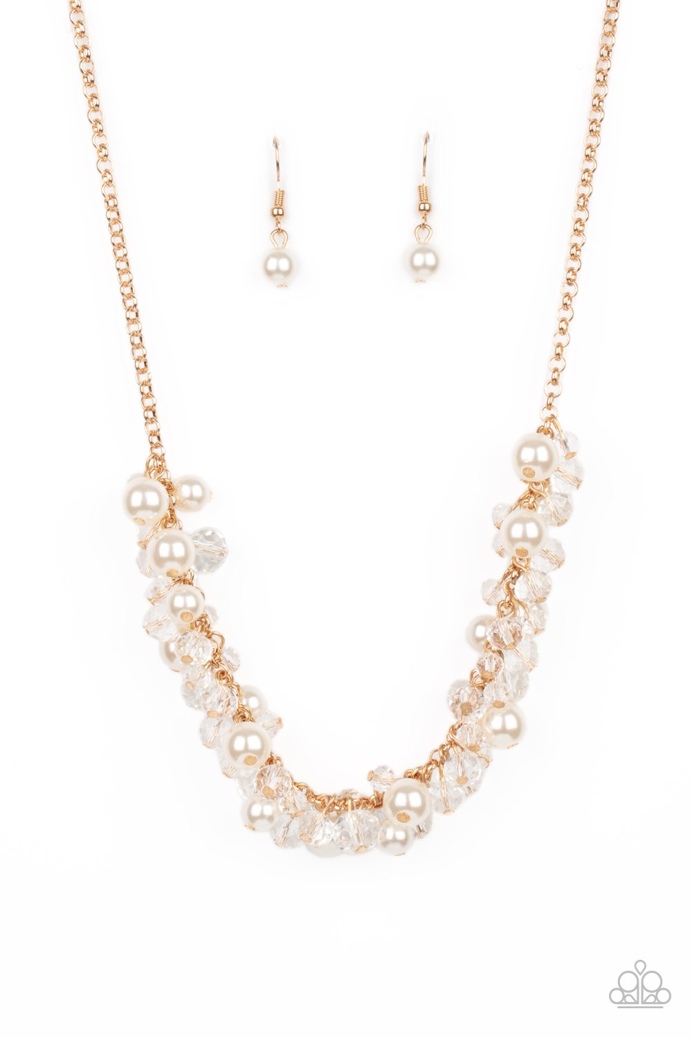Pardon My FRINGE - Gold Necklace - Paparazzi - Dare2bdazzlin N Jewelry