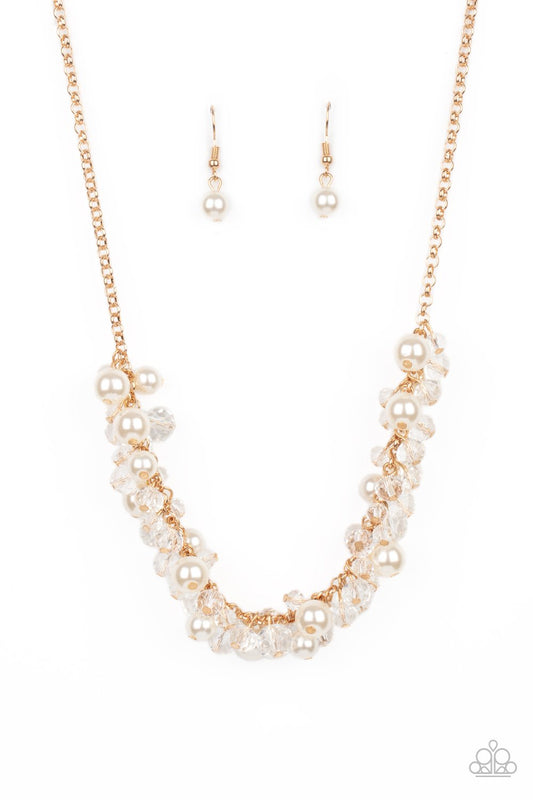 Pardon My FRINGE - Gold Necklace - Paparazzi - Dare2bdazzlin N Jewelry