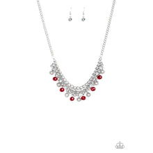 Load image into Gallery viewer, Party Spree Red Necklace - Paparazzi - Dare2bdazzlin N Jewelry
