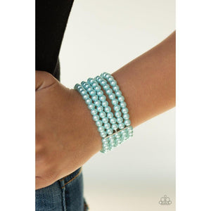 Pearl Bliss - Blue Bracelets - Paparazzi - Dare2bdazzlin N Jewelry