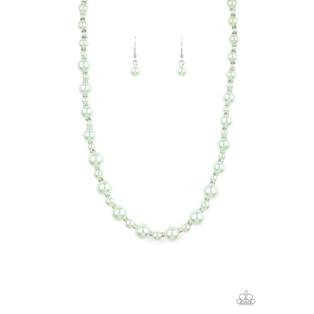 Pearl Heirloom Blue Necklace - Paparazzi - Dare2bdazzlin N Jewelry