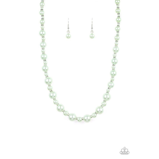 Pearl Heirloom Blue Necklace - Paparazzi - Dare2bdazzlin N Jewelry