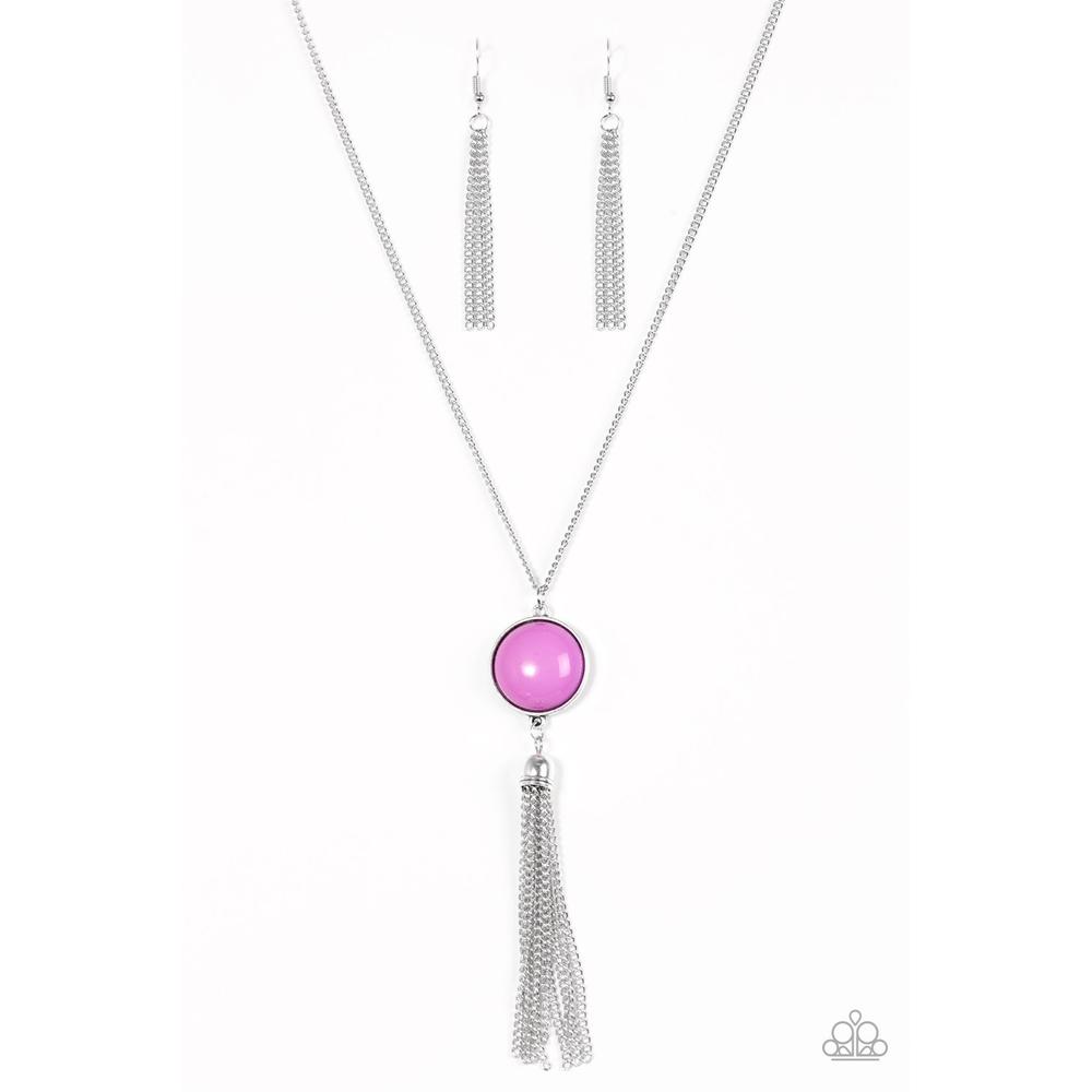 Pep In Your Step - Purple Necklace - Paparazzi - Dare2bdazzlin N Jewelry