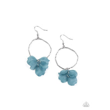 Load image into Gallery viewer, Petals On The Floor - Blue Earring - Paparazzi - Dare2bdazzlin N Jewelry
