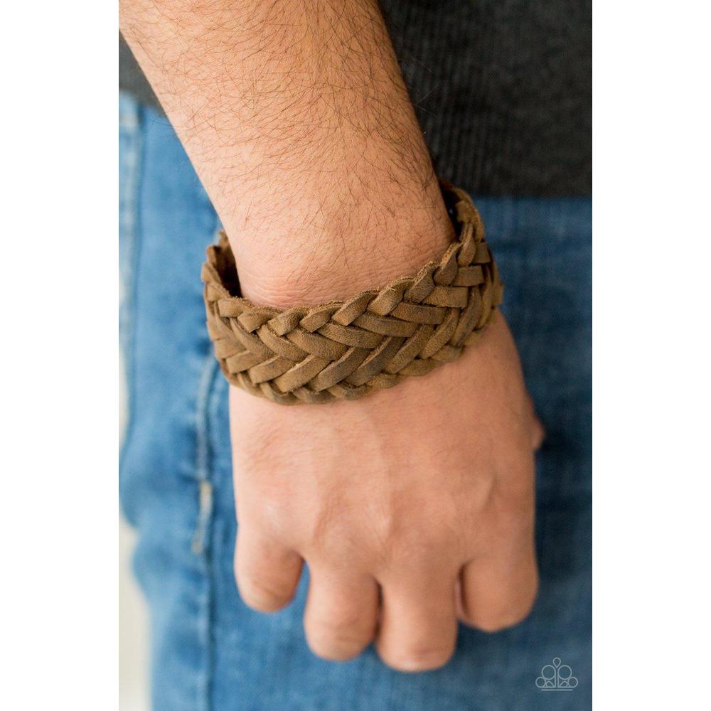 Pirate Port - Brown Urban Bracelet - Paparazzi - Dare2bdazzlin N Jewelry