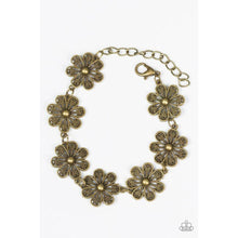 Load image into Gallery viewer, Pollen Count - Brass Bracelet - Paparazzi - Dare2bdazzlin N Jewelry
