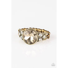 Load image into Gallery viewer, Poshly Pampered Brass Ring - Paparazzi - Dare2bdazzlin N Jewelry
