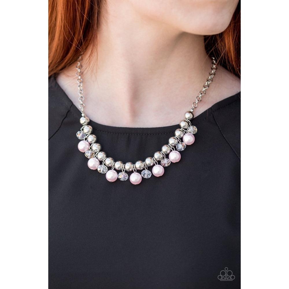 Power Trip - Pink Necklace - Paparazzi - Dare2bdazzlin N Jewelry