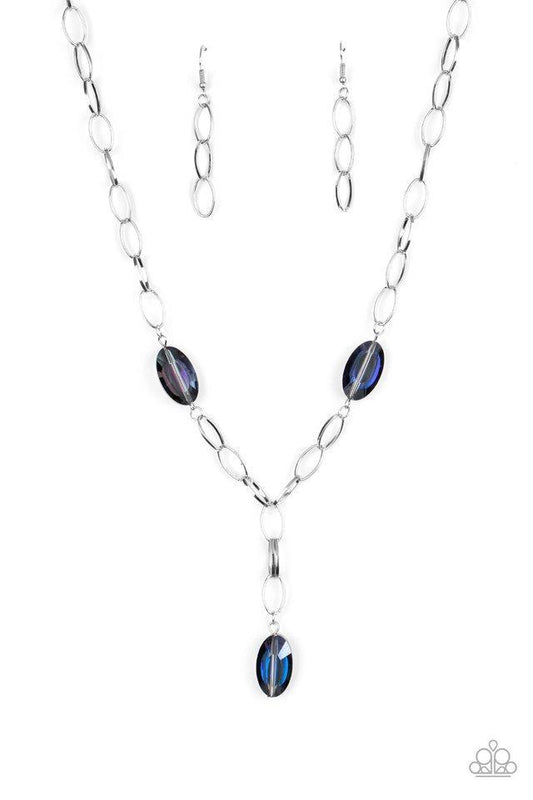 Power Up Purple Necklace - Paparazzi - Dare2bdazzlin N Jewelry