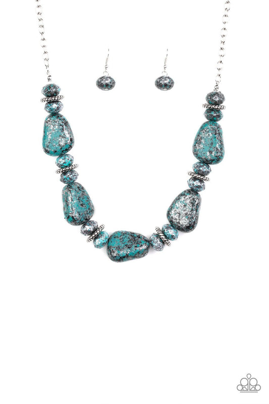 Prehistoric Fashionista Multi Necklace - Paparazzi - Dare2bdazzlin N Jewelry