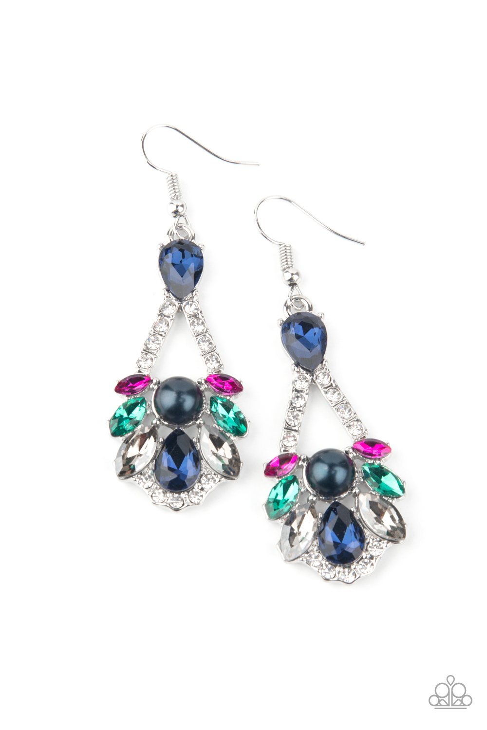 Prismatic Presence - Multi Earring - Paparazzi - Dare2bdazzlin N Jewelry