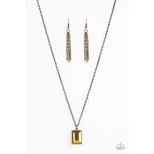 Load image into Gallery viewer, Pro Edge - Brass Necklace - Paparazzi - Dare2bdazzlin N Jewelry
