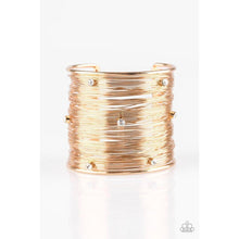Load image into Gallery viewer, Professional Prima Donna - Gold Bracelet - Paparazzi - Dare2bdazzlin N Jewelry
