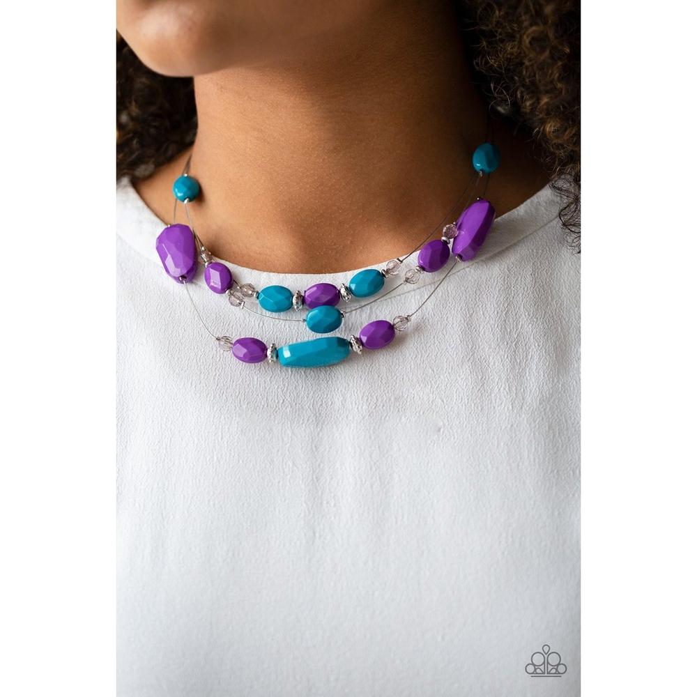 Radiant Reflections Multi Necklace - Paparazzi - Dare2bdazzlin N Jewelry